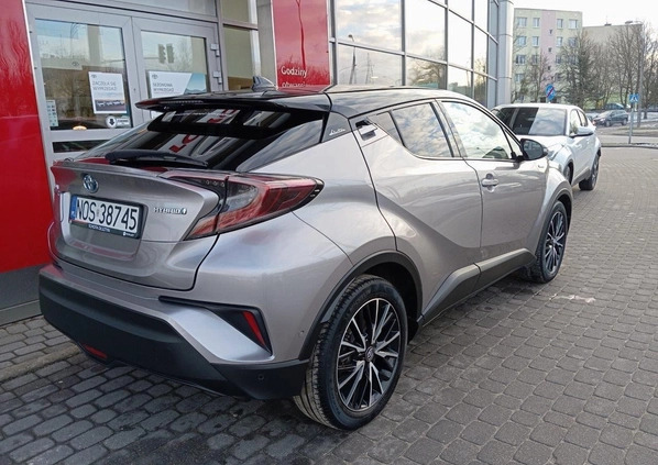 Toyota C-HR cena 97900 przebieg: 75581, rok produkcji 2018 z Dąbie małe 497